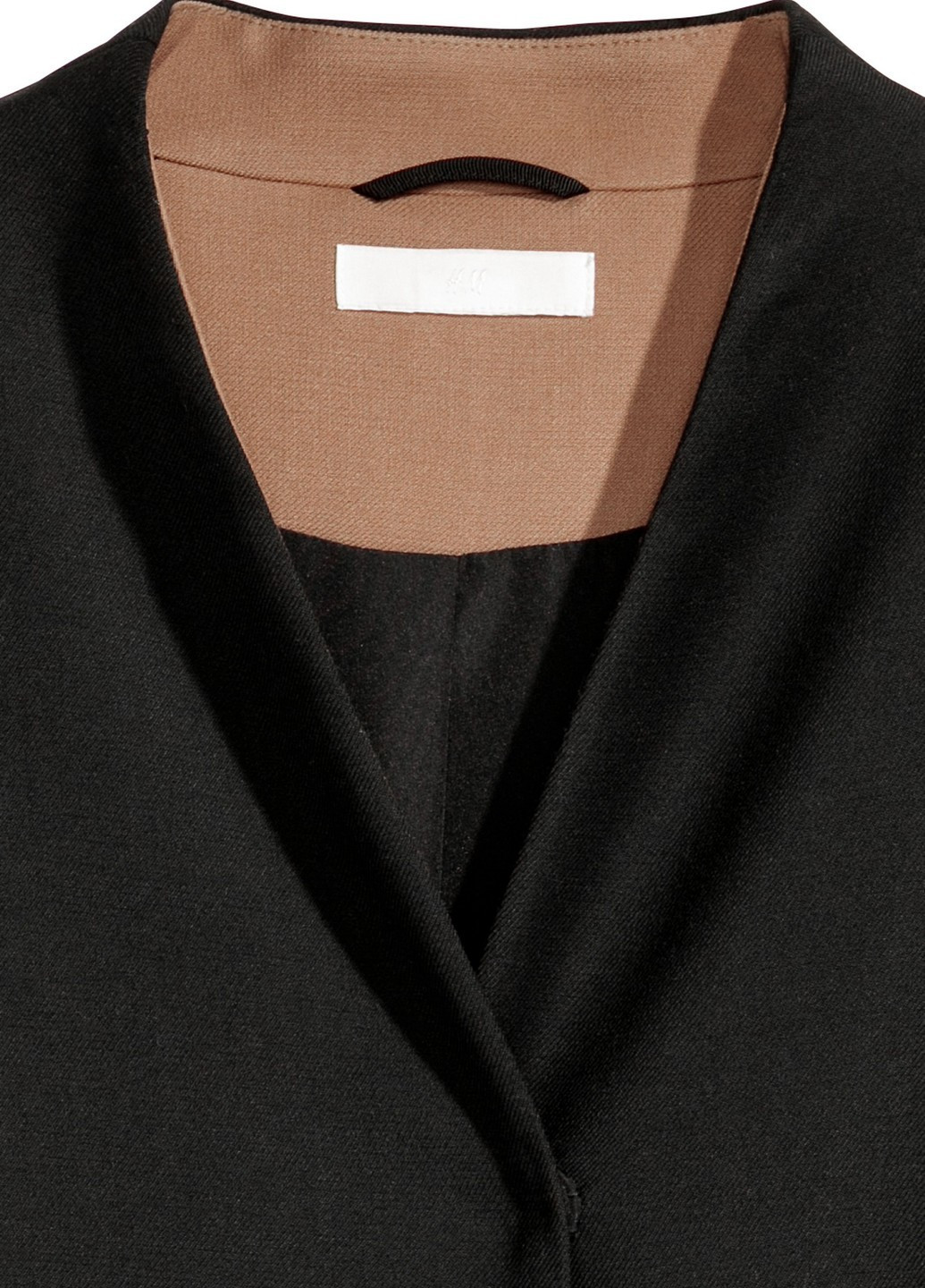 Черное демисезонное Пальто H&M