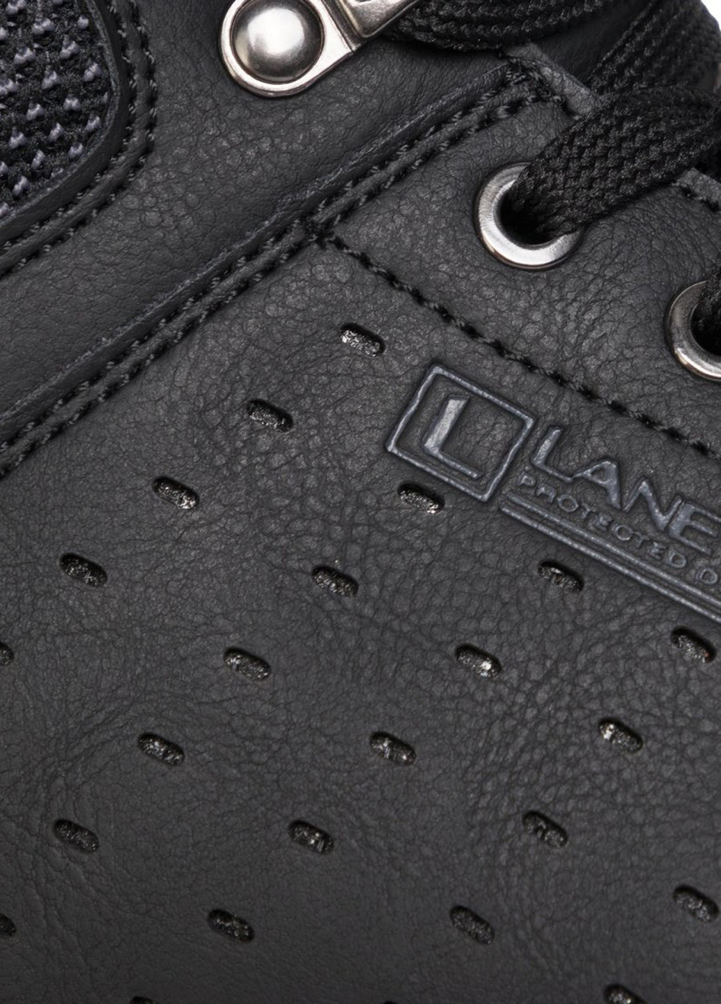 Черные осенние черевики mp07-17103-04 Lanetti