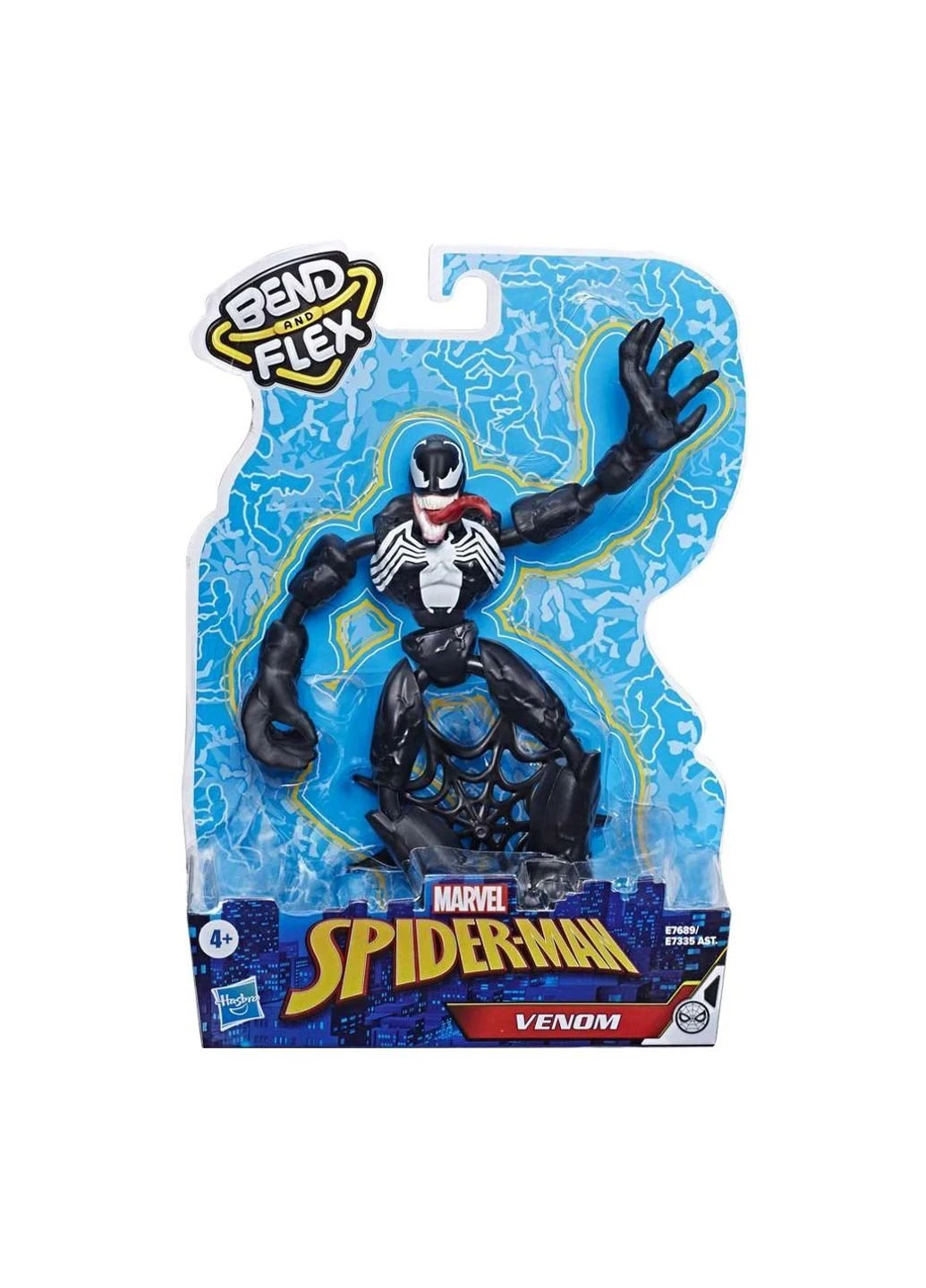 Фигурка Spider-Man Bend and flex Веном 15 см (E7335_E7689) Hasbro (252229468)