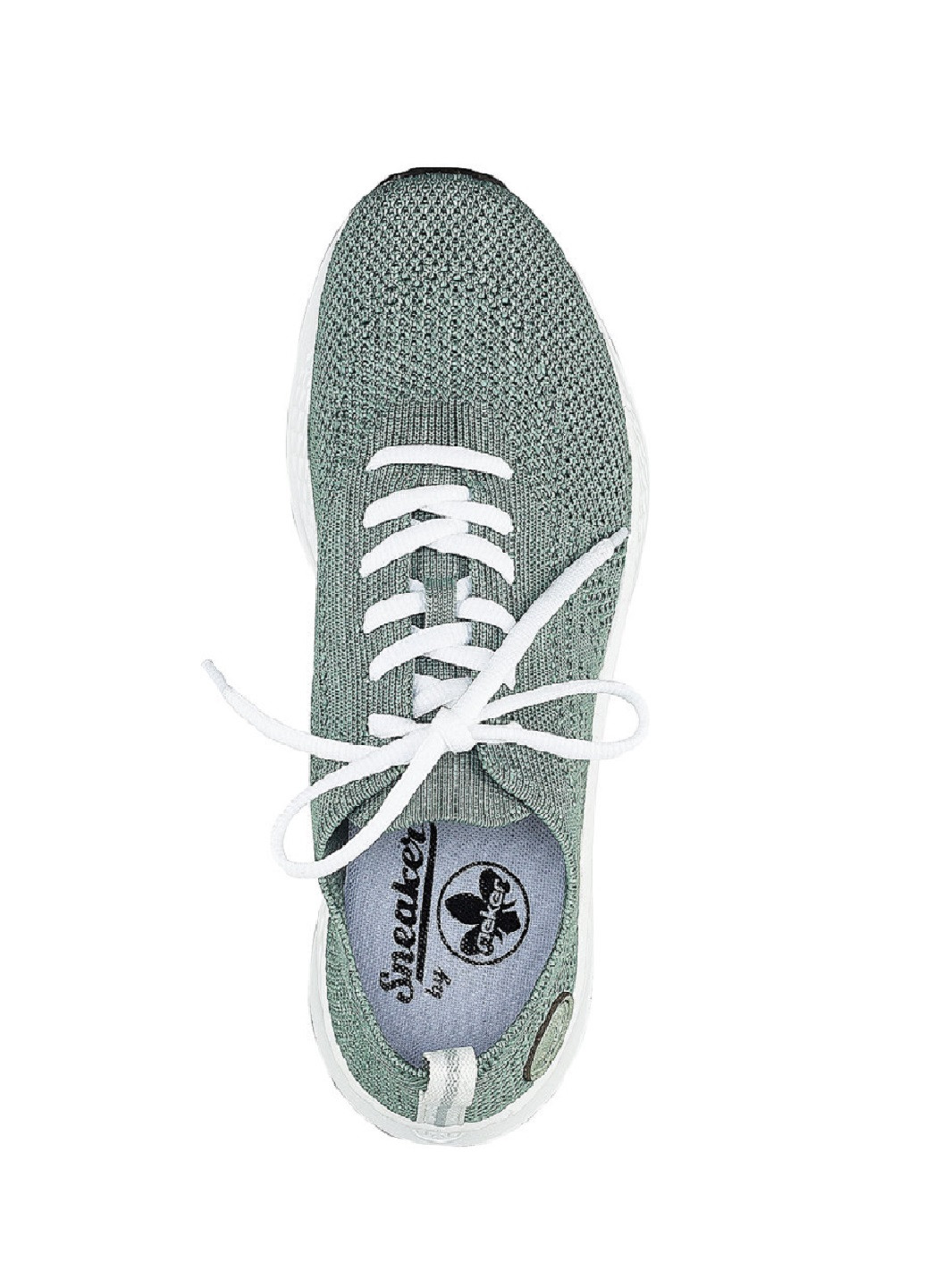 Сіро-зелені всесезонні кросівки Rieker