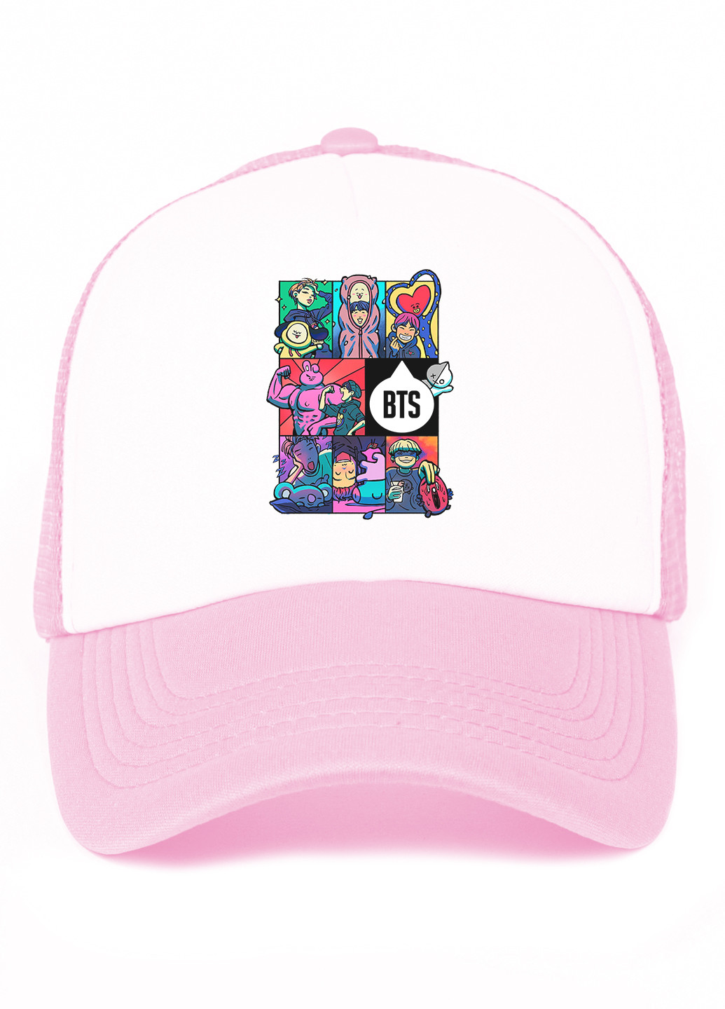 Кепка Тракер дитяча БТС (BTS) (33404-1078) MobiPrint (220824433)