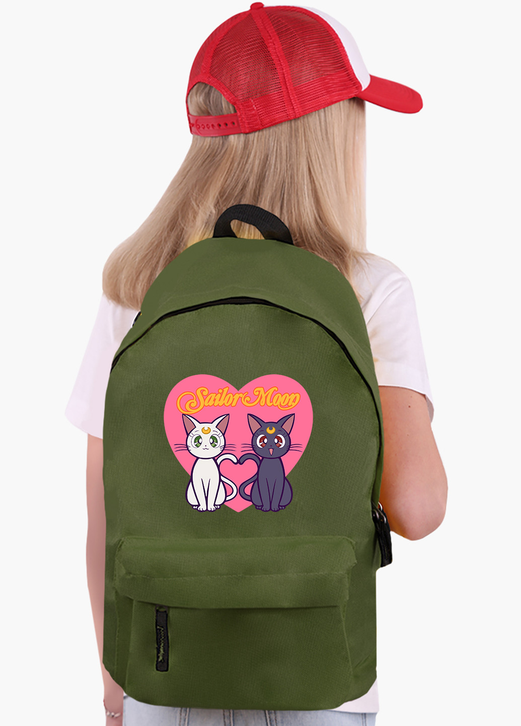 Детский рюкзак Місяць Кішки Сейлор Мун (anime Sailor Moon Cats) (9263-2849) MobiPrint (229078037)