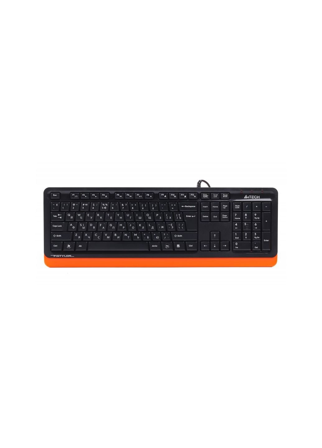 Клавіатура A4Tech fks10 usb orange (253547903)