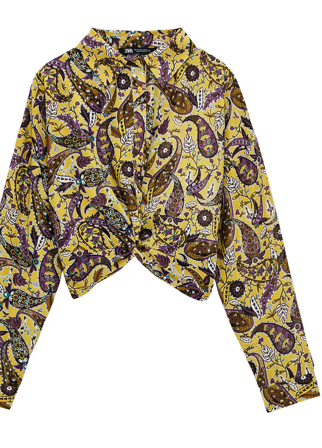 Жовта демісезонна блуза Zara