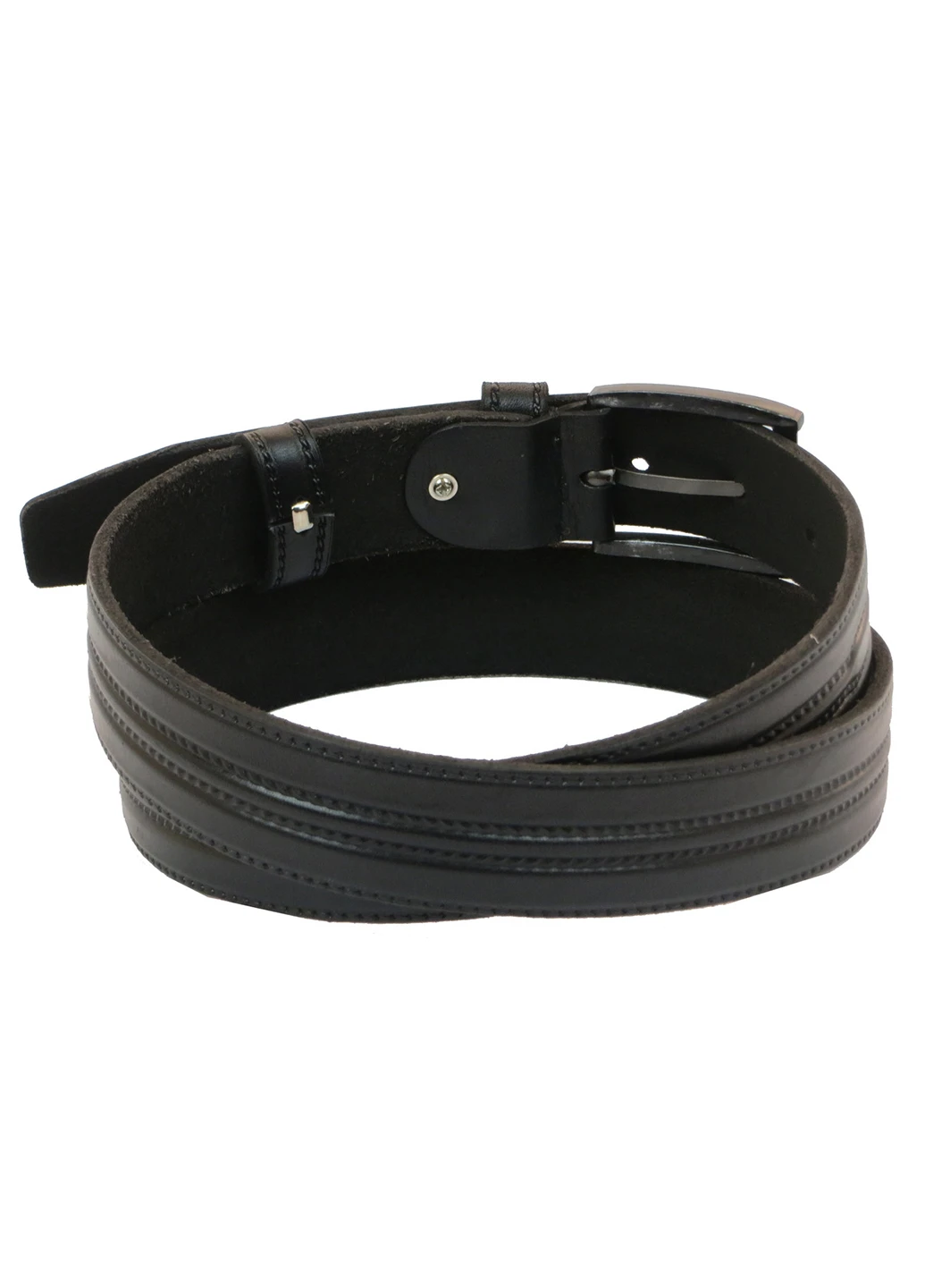Мужской кожаный ремень 115-135х3,5 см Skipper (252412360)
