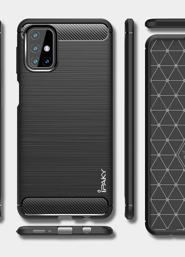 TPU чехол Slim Series для Samsung Galaxy M31s Черный (is_00000038513_3) iPaky (238480650)