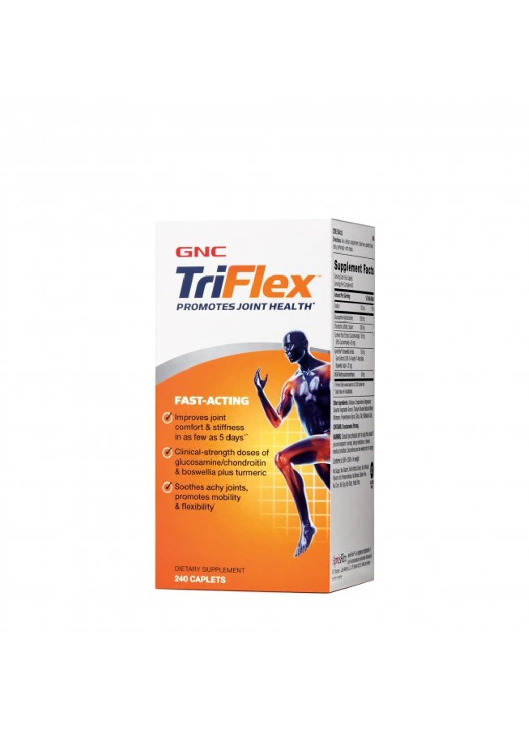 Хондропротектор TriFlex Fast-Acting 240 капсул GNC (255407491)