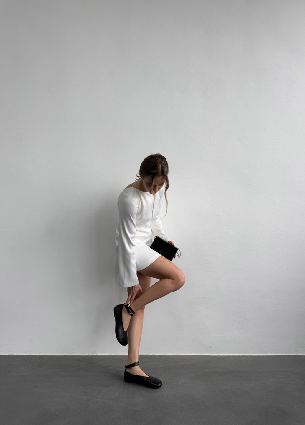 Le'BERDES Туфли анкл страп черный з натуральная кожа, украина — демисезон (370451900)