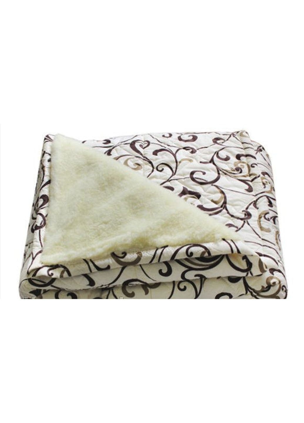 Одеяло ОТКРЫТОЕ овечья шерсть (Поликоттон) Полуторное 150х210 51257 Moda (253613804)