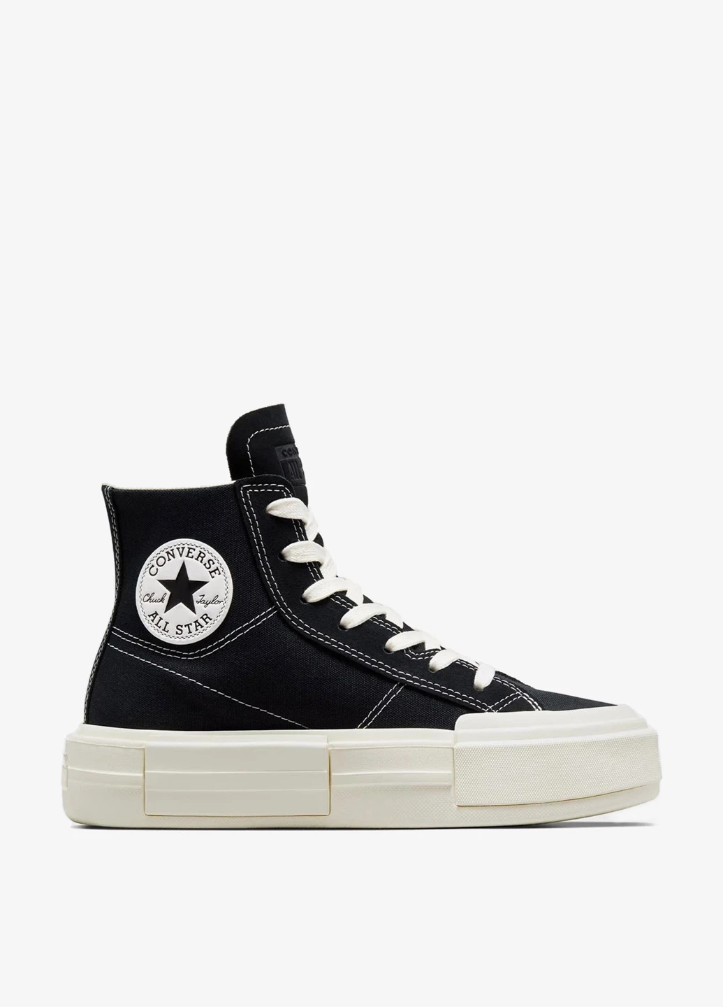 Черные кеды Converse CHUCK TAYLOR ALL STAR CRUISE с белой подошвой, с логотипом