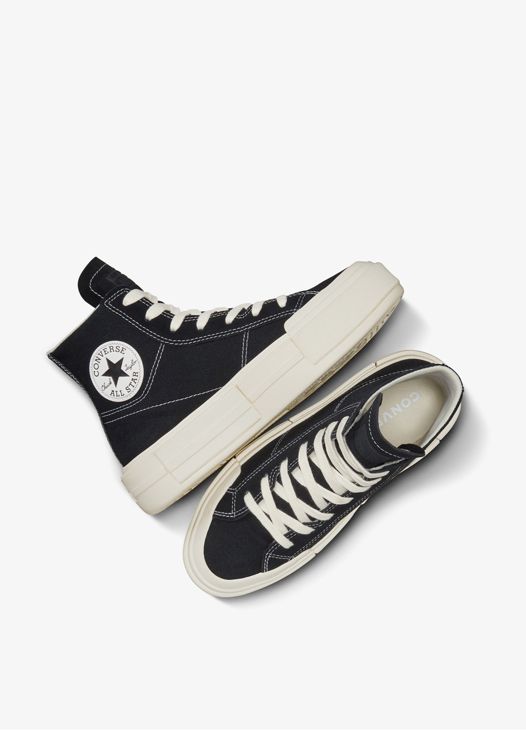 Черные кеды Converse CHUCK TAYLOR ALL STAR CRUISE с белой подошвой, с логотипом