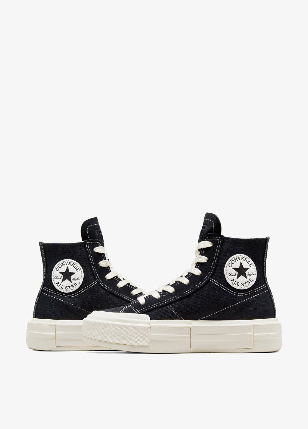 Черные кеды Converse CHUCK TAYLOR ALL STAR CRUISE с белой подошвой, с логотипом