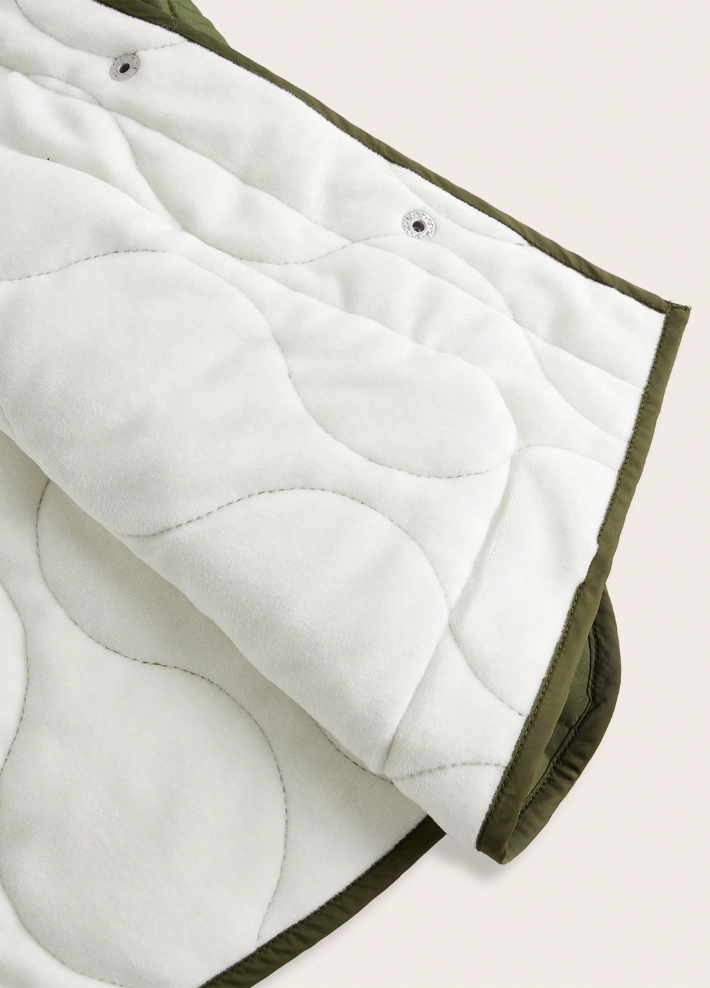 Зеленая зимняя куртка SHEIN