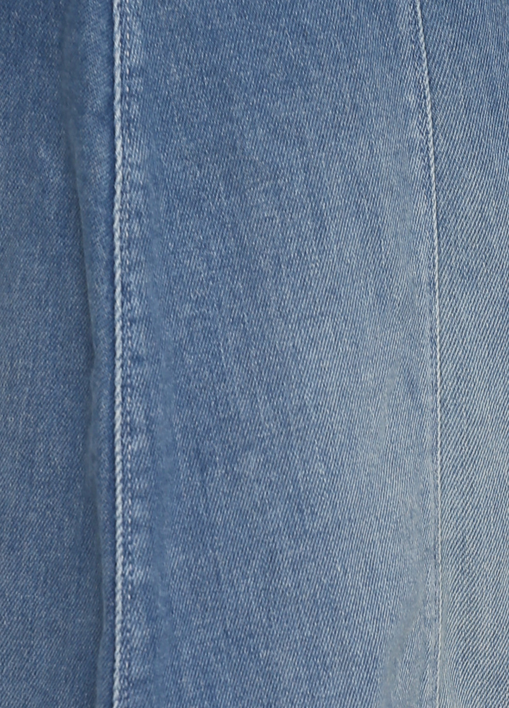 Синяя джинсовая однотонная юбка IVY а-силуэта (трапеция)