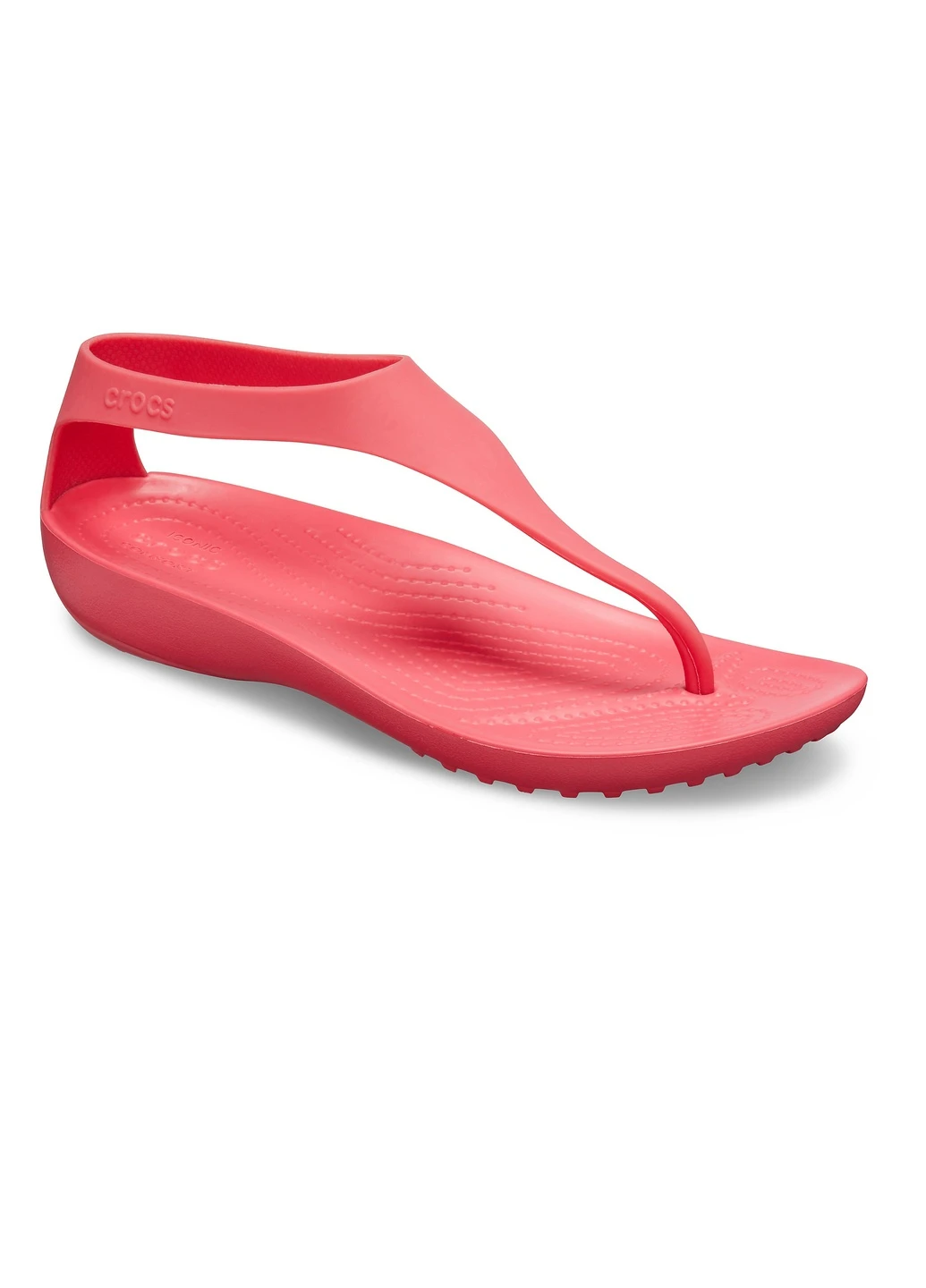 Розовые сандалии Crocs