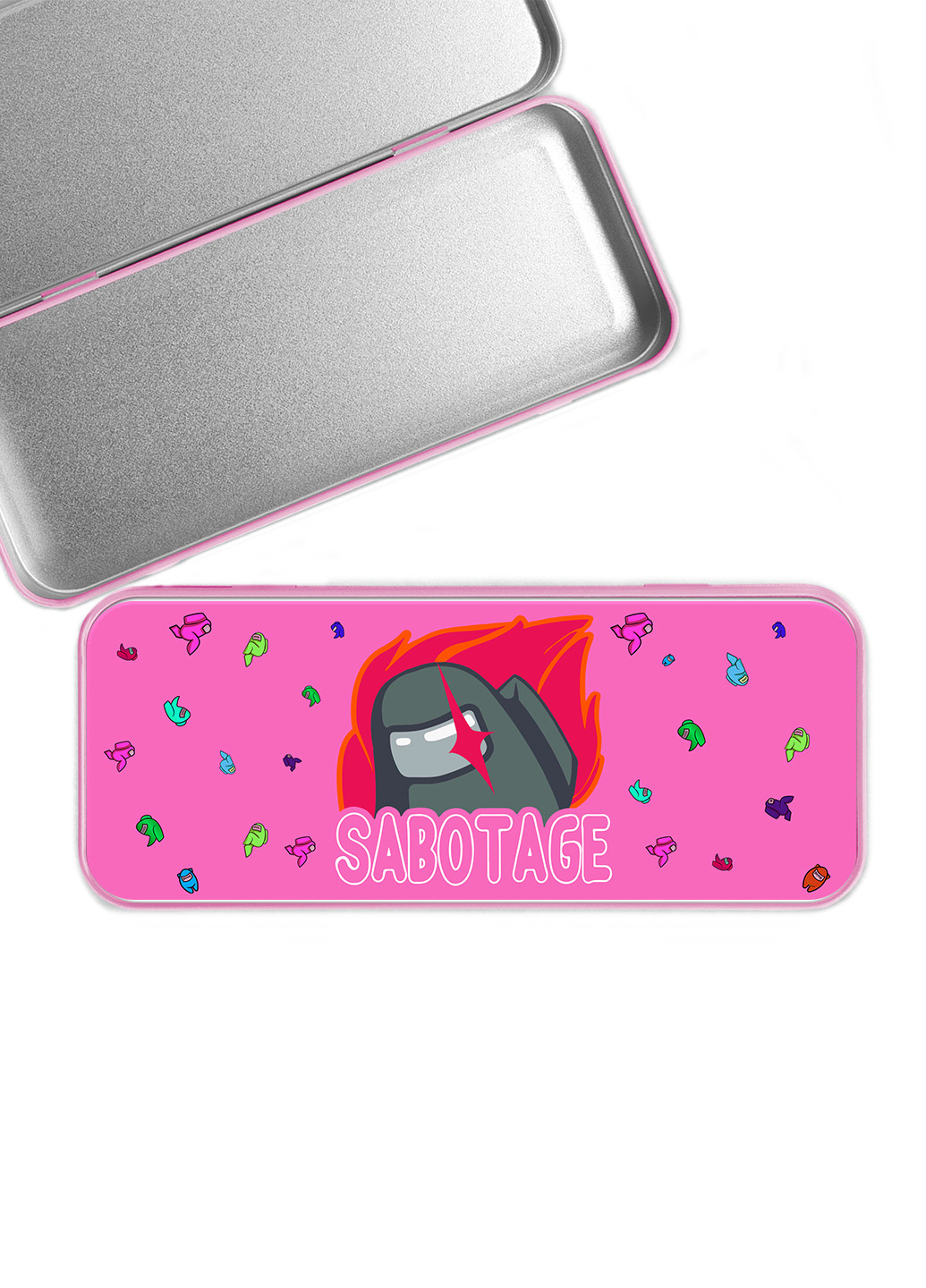 Пенал шкільний Амонг Ас (Sabotage Among Us) (34408-2426) MobiPrint (235039006)