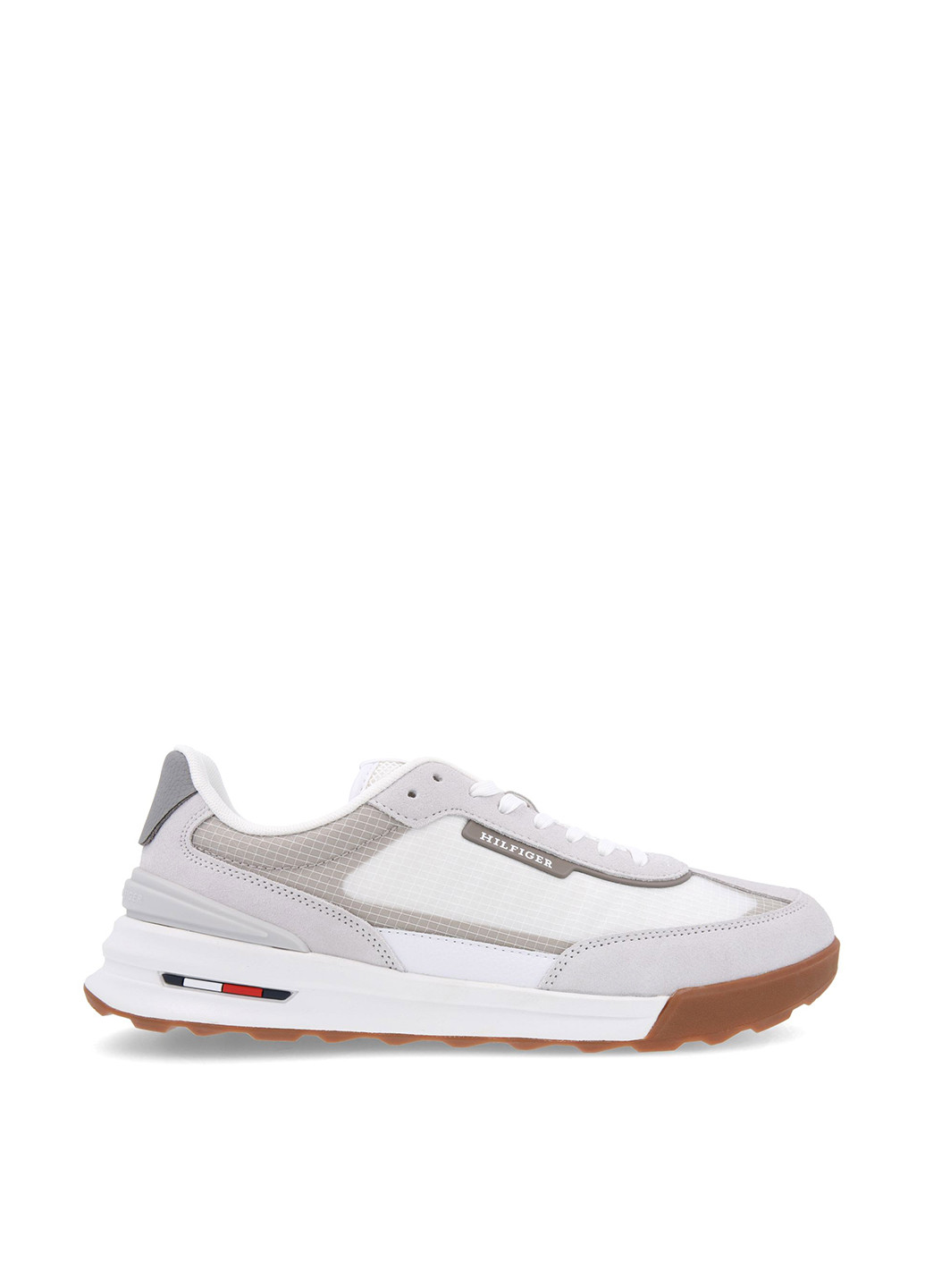 Белые демисезонные кроссовки Tommy Hilfiger RETRO RUNNER SEASONAL