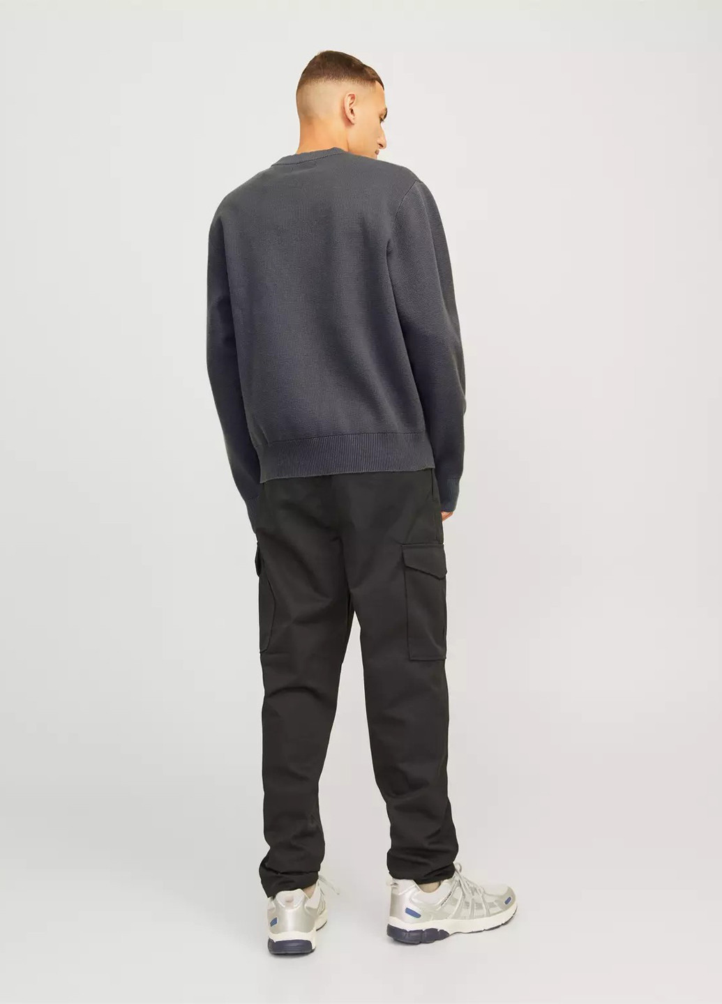 Сірий демісезонний джемпер джемпер Jack & Jones