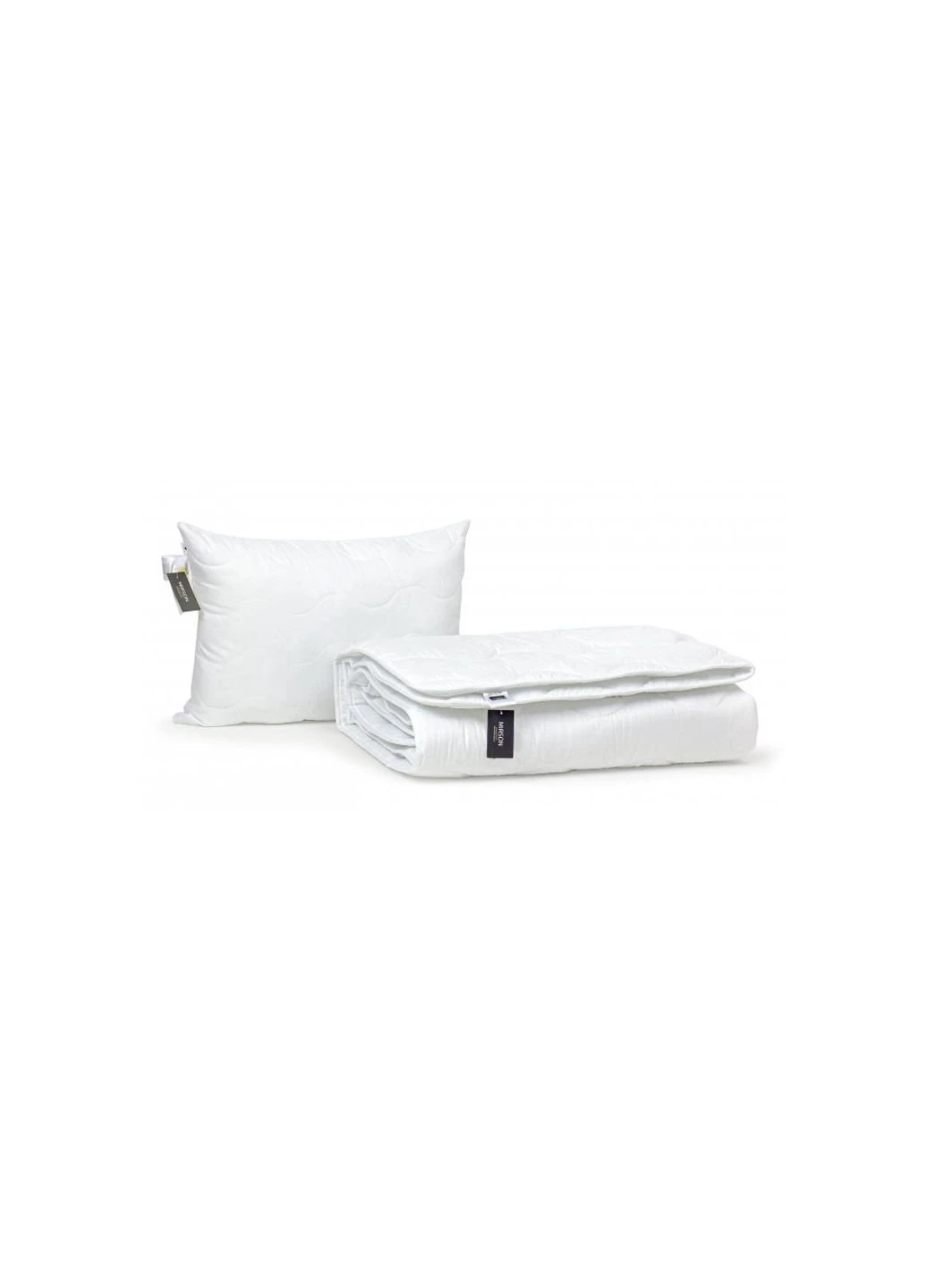 Ковдра MirSon Набір шовковий №1687 Eco Light White Ковдра 155х215+ подушка (2200002656931) No Brand (254014173)