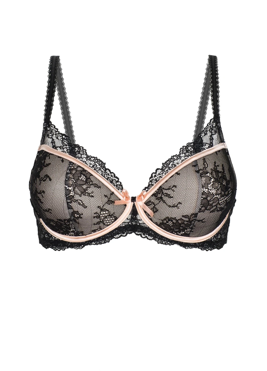 Молочный бюстгальтер жіночий push-up gracija-rim loretta 75b молочний/ракушка 70190 Gracija Rim с косточками полиамид