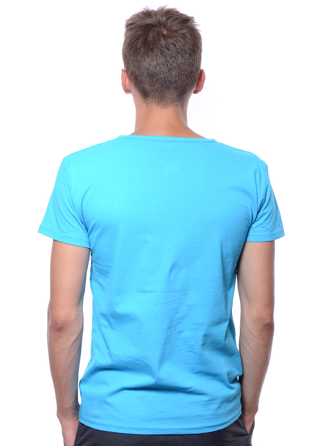 Блакитна футболка V&A