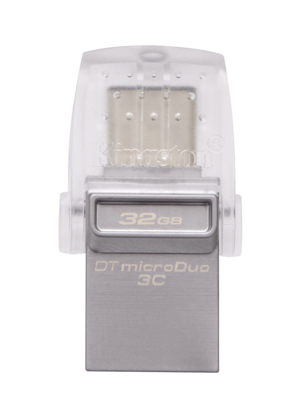 Флеш пам'ять USB DataTraveler microDuo 3C 32GB (DTDUO3C / 32GB) Kingston флеш память usb kingston datatraveler microduo 3c 32gb (dtduo3c/32gb) (134201665)