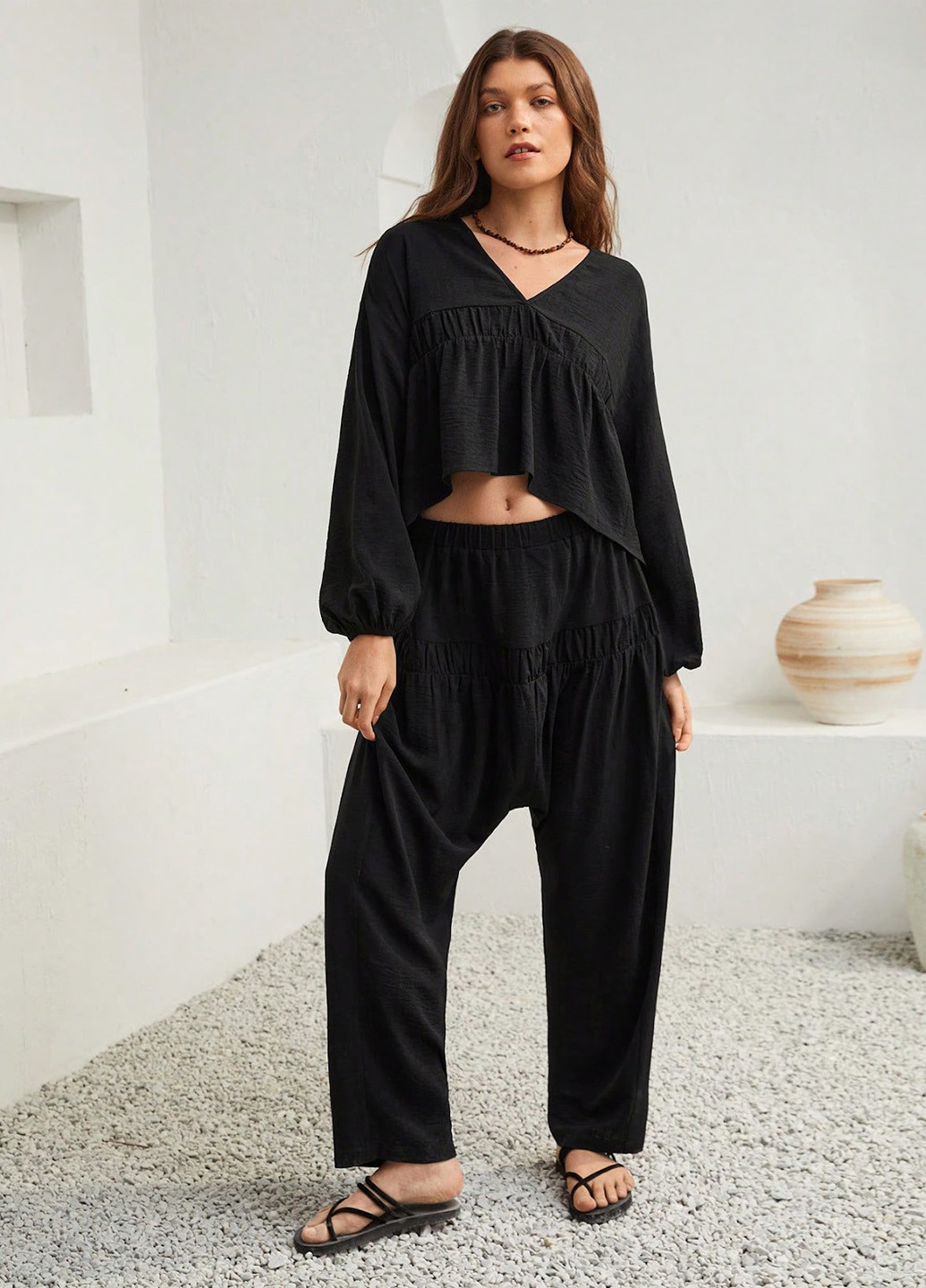 Костюм (блуза, брюки) SHEIN (330764088)