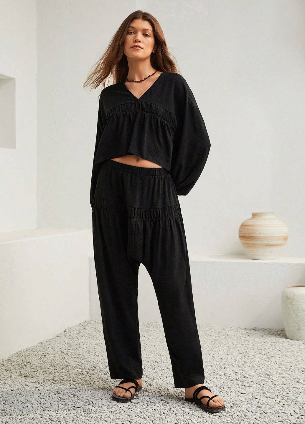 Костюм (блуза, брюки) SHEIN (330764088)