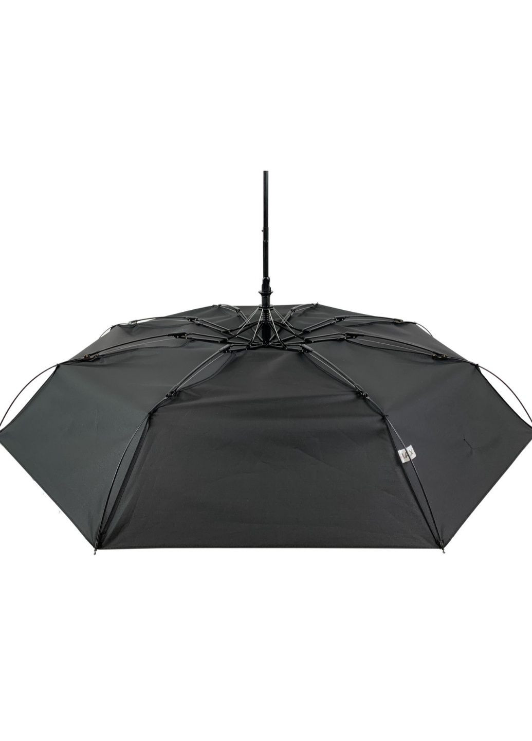 Чорна чоловічий складний парасолька-напівавтомат 99 см Max (195705631)