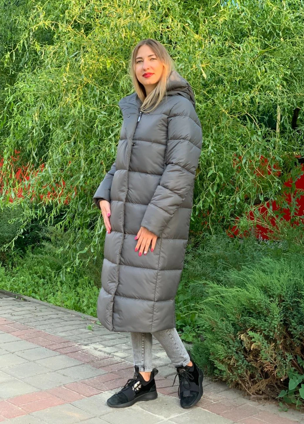 Графітова зимня куртка KTL&Kattaleya