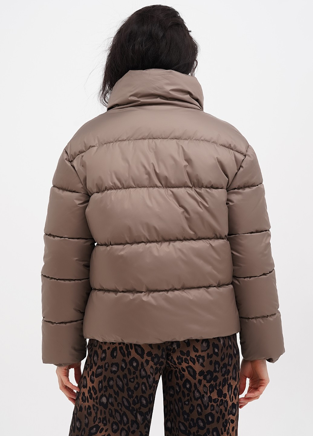 Коричнева демісезонна куртка EQUILIBRI