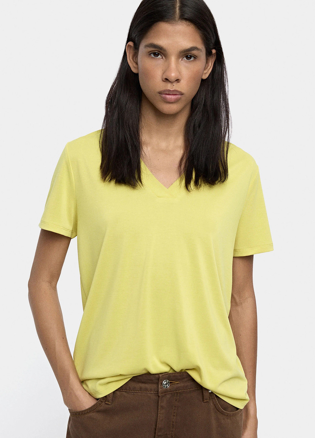 Жёлтая блуза Parfois