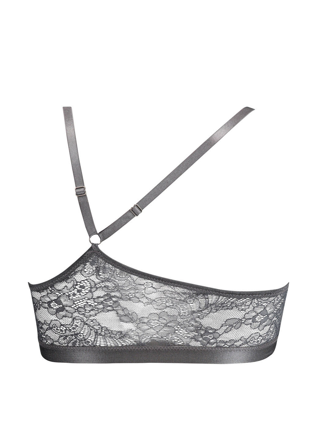 Синий топ бюстгальтер Hunkemoller без косточек полиэстер