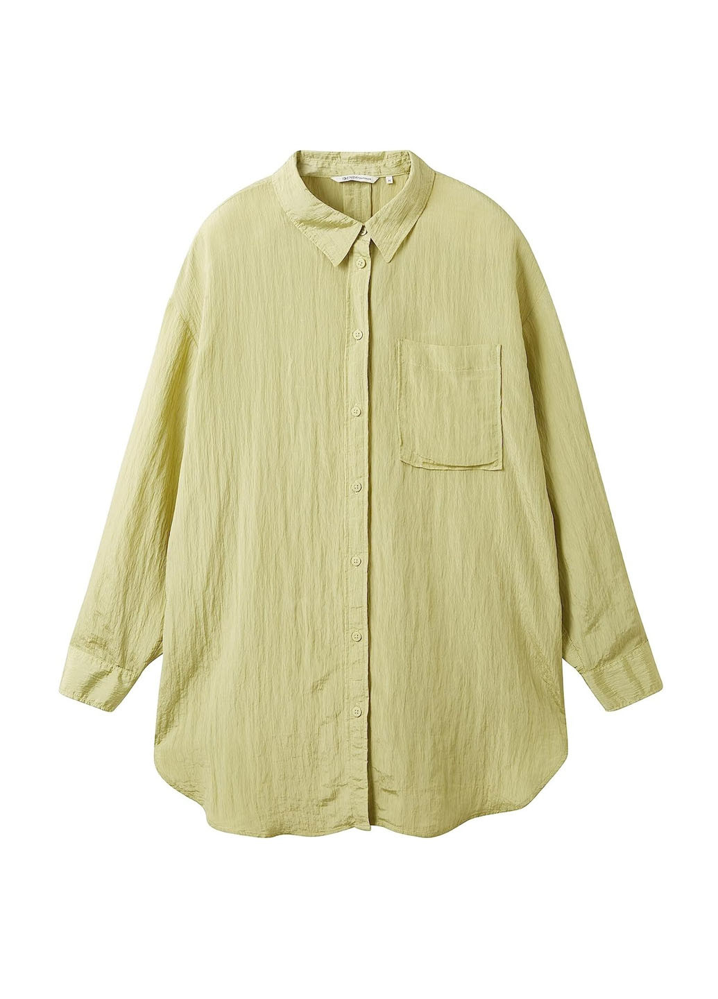 Светло-зелёная блуза Tom Tailor