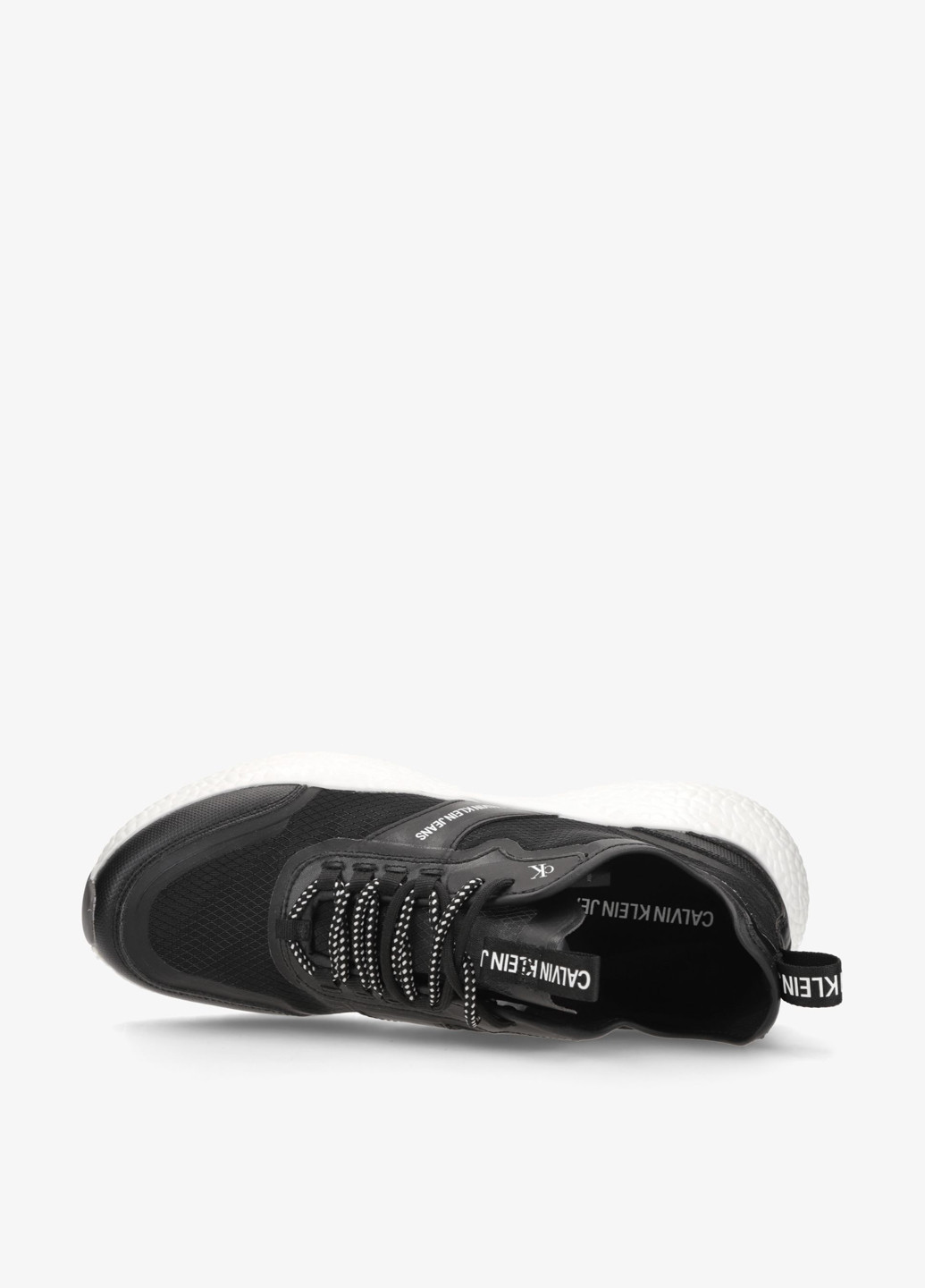 Черные демисезонные кроссовки Calvin Klein LACEUP PU-NY