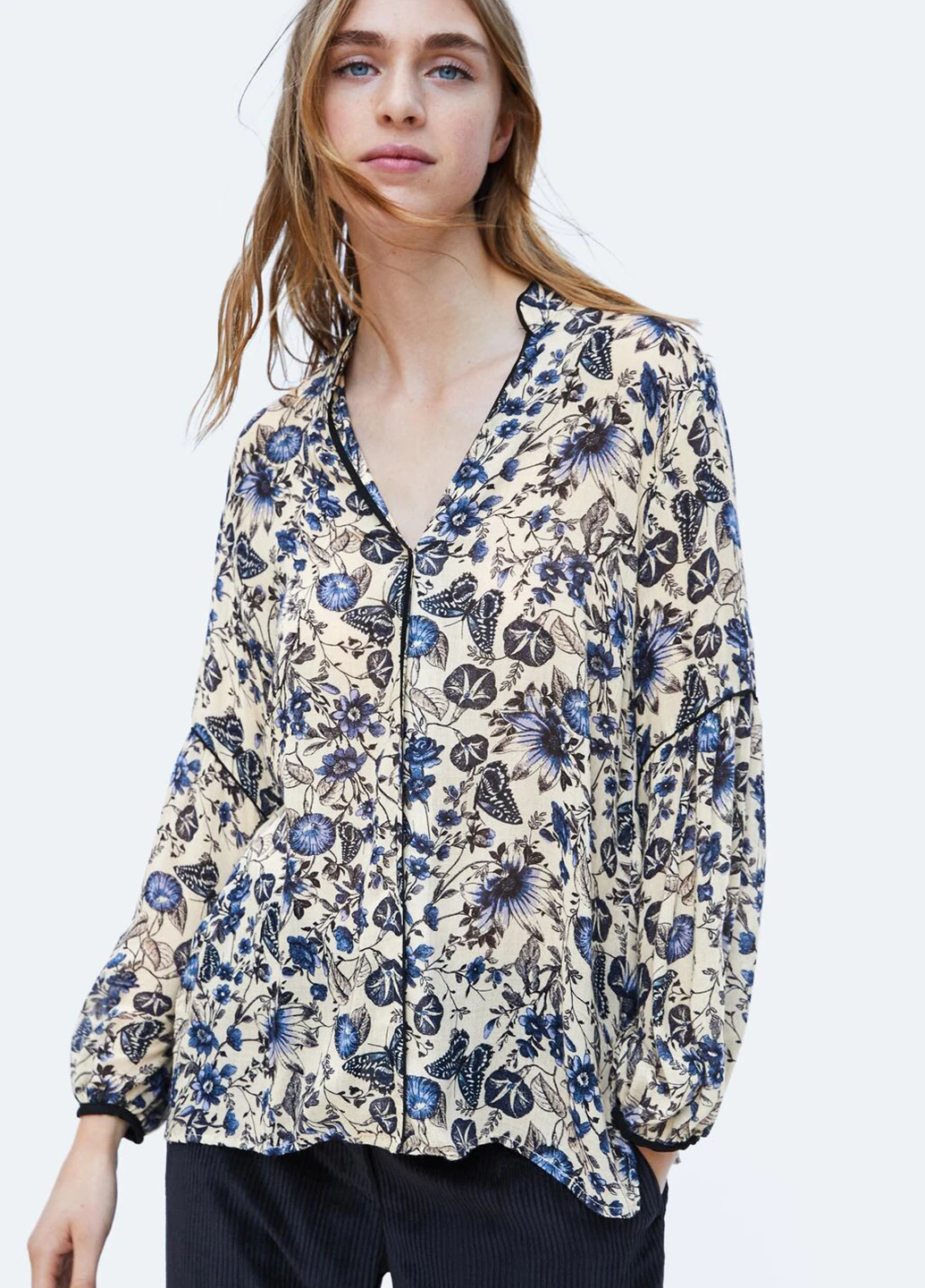 Біла блуза Zara