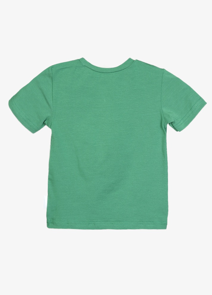 Зелена демісезонна футболка дитяча міньйони зелена Ромашка