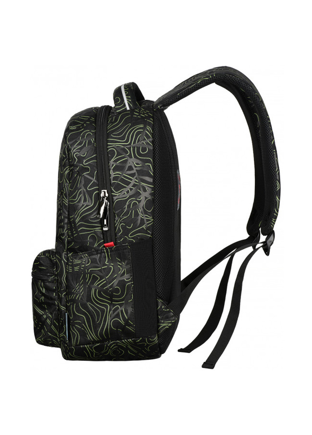 Рюкзак для ноутбука Wenger colleague 16", (black fern print) (606466) (140810085)