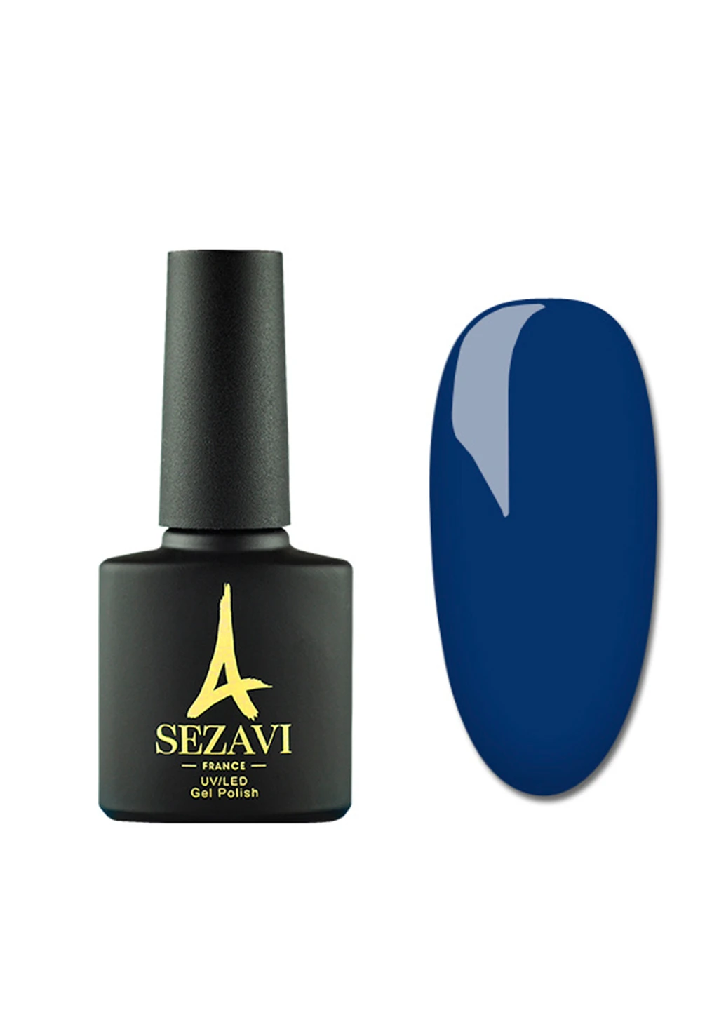 ГЕЛЬ-ЛАК Bleu №BL110 (синій, емаль), 8мл SEZAVI (215313175)