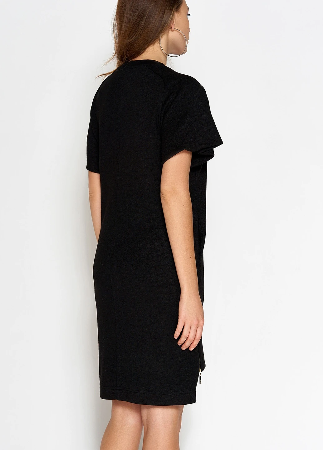 Черное повседневный повседневное мини Jadone Fashion