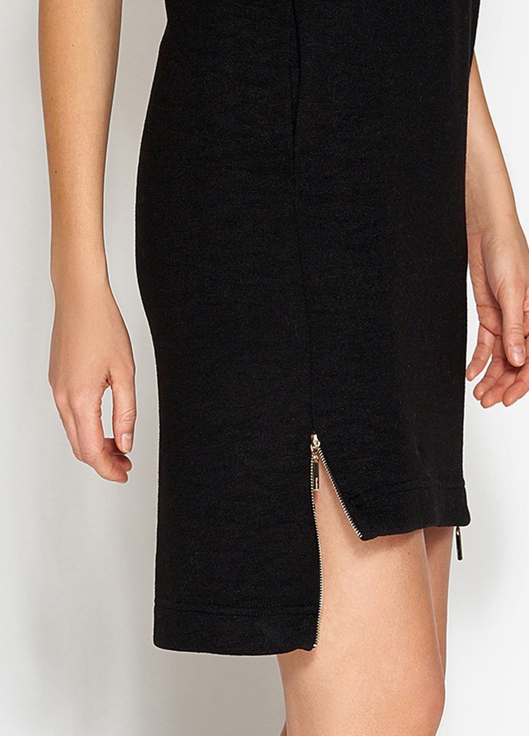 Черное повседневный повседневное мини Jadone Fashion