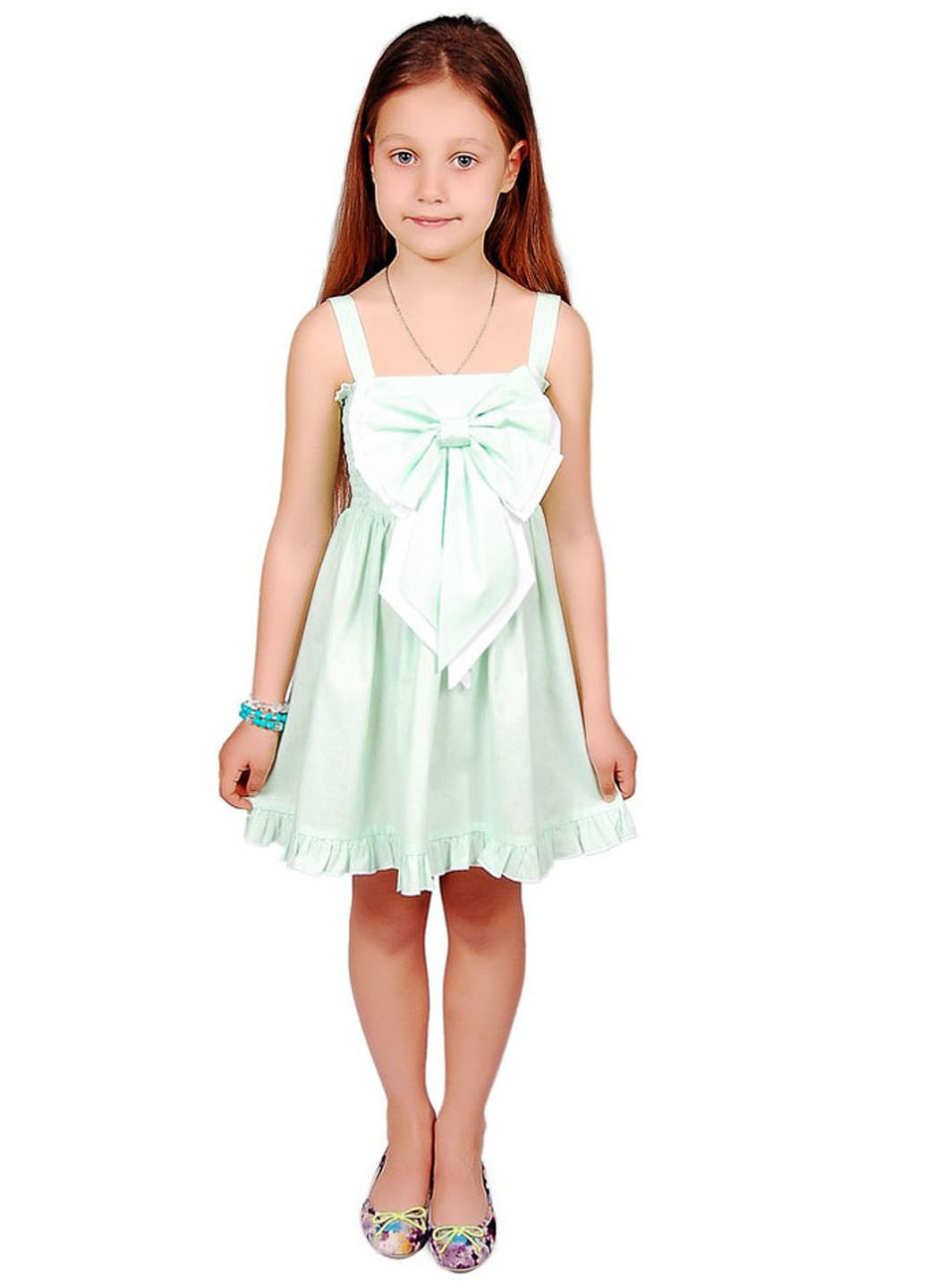 Темно-зелёное платье Kids Couture (18645327)