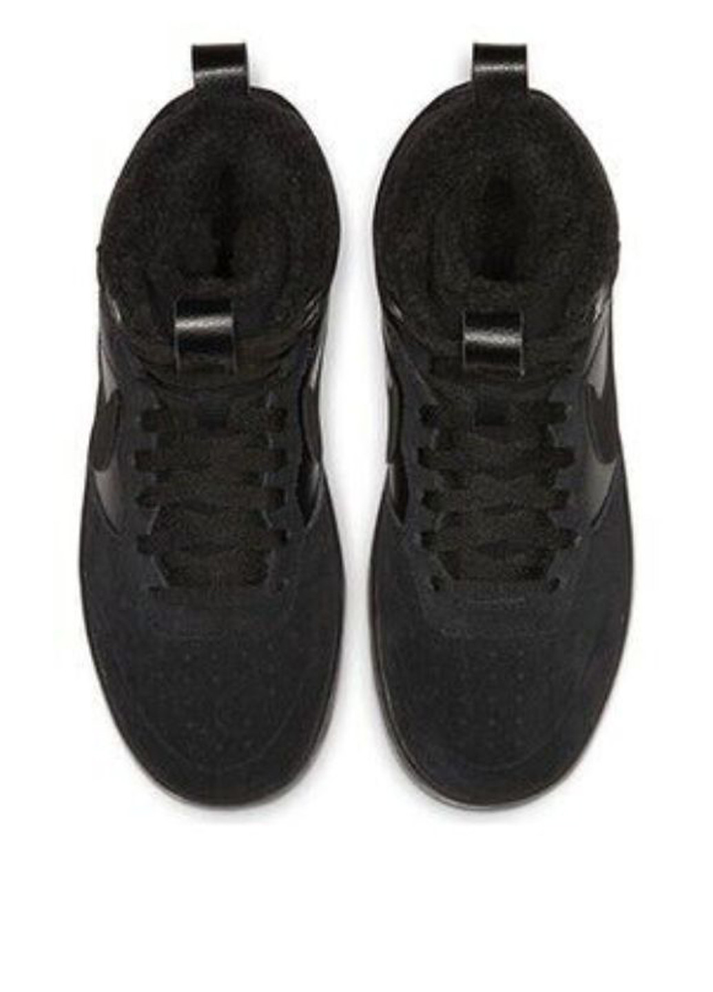 Чорні зимовий кросівки cq4023-001_2024 Nike COURT BOROUGH MID 2 BOOT BG (GS)