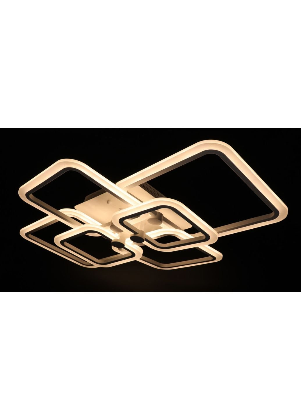 Люстра стельова LED з пультом A2503/2+2+2-wh Білий 12х59х80 см. Sunnysky (253527847)