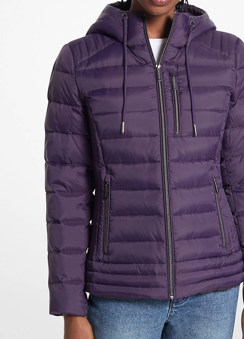 Фіолетова демісезонна куртка Michael Kors