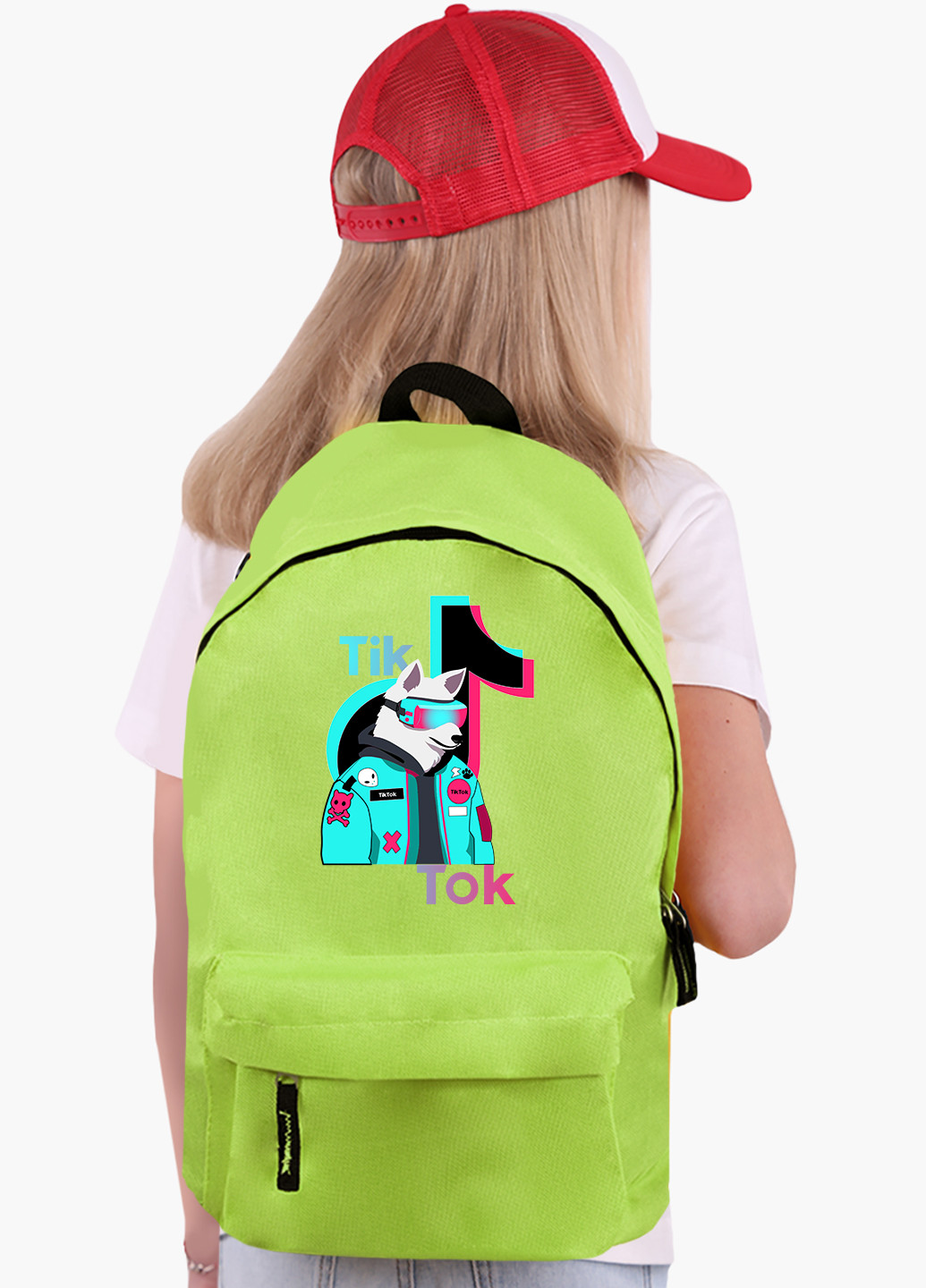 Детский рюкзак Вовк Тік Тік (Wolf TikTok) (9263-1645) MobiPrint (217075147)
