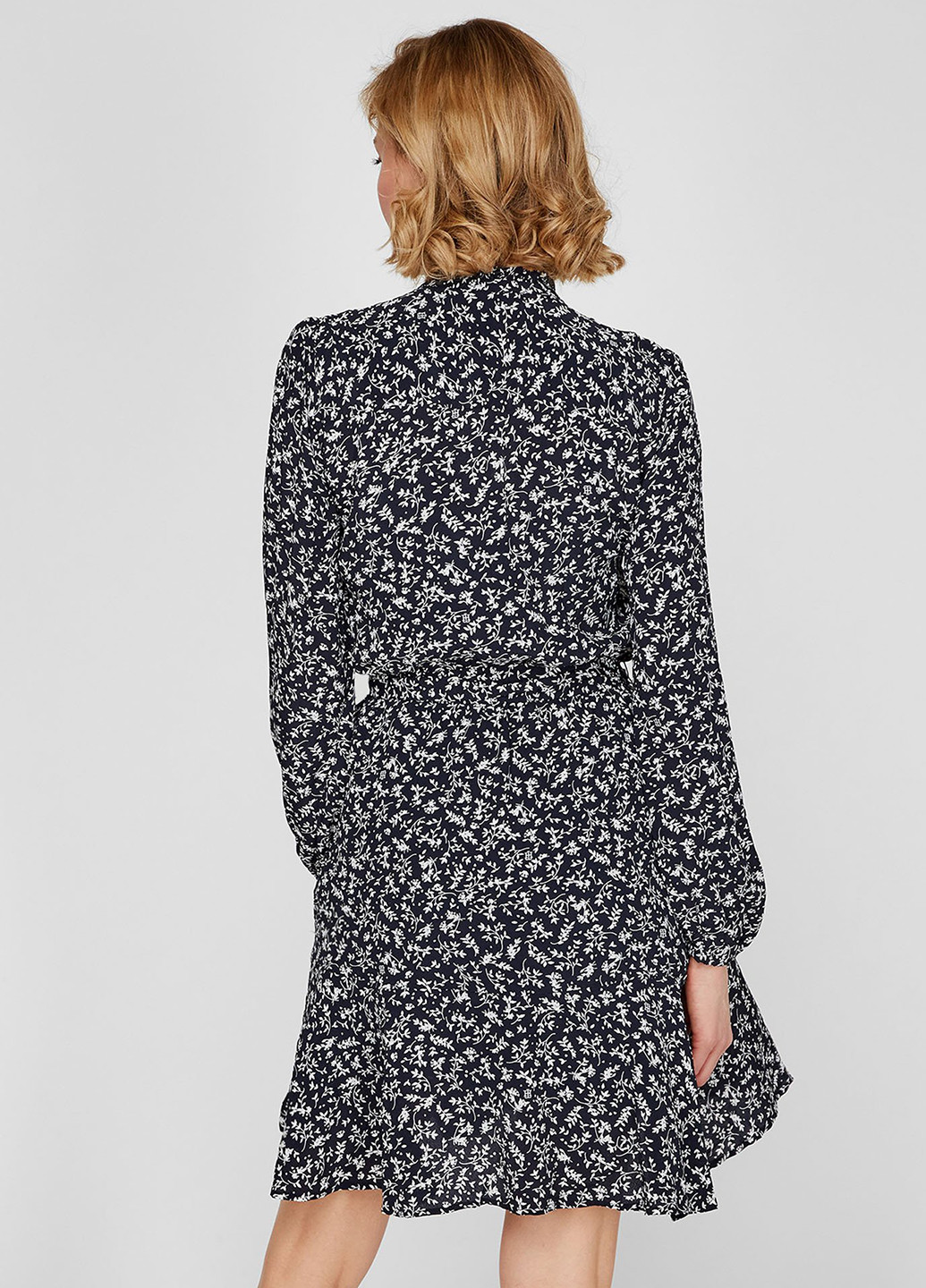 Комбинированное кэжуал платье Tommy Hilfiger с цветочным принтом