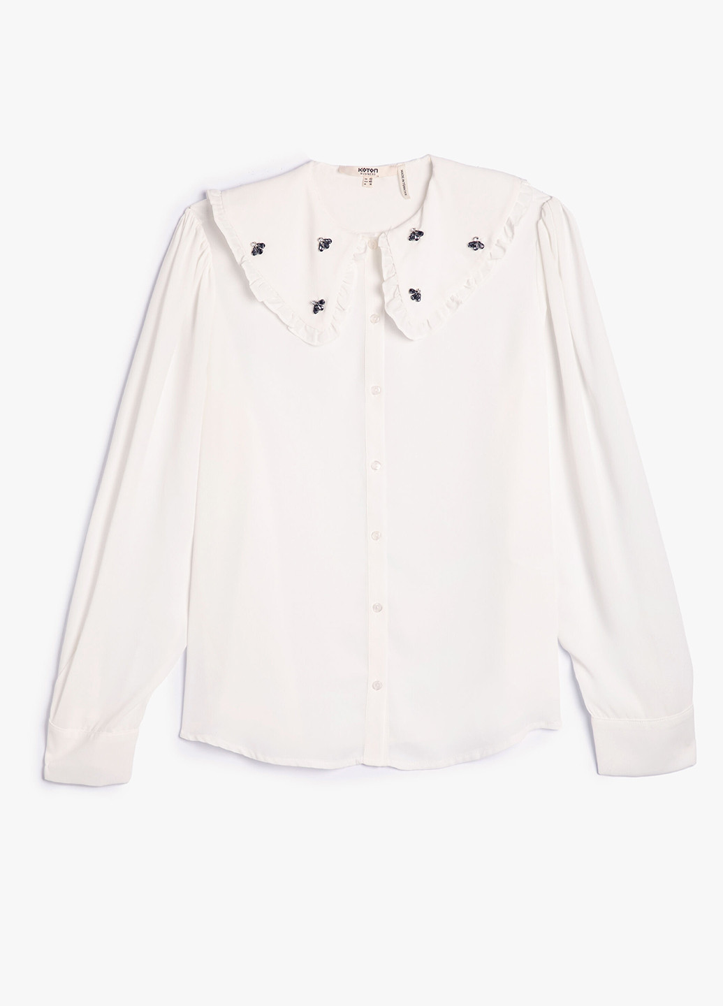Біла демісезонна блузка KOTON