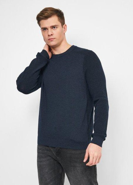 Темно-синій джемпер,темно-синій, Selected Homme