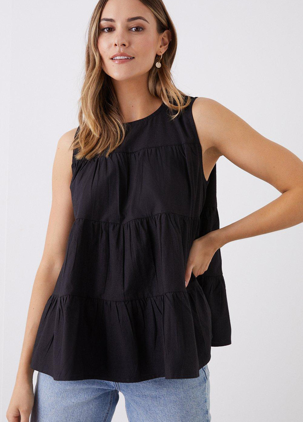 Чорна блуза Dorothy Perkins